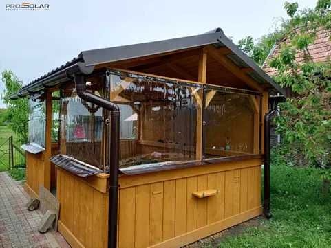 Prelata Antivant Transparenta tratava UV Terasa si Foisoare