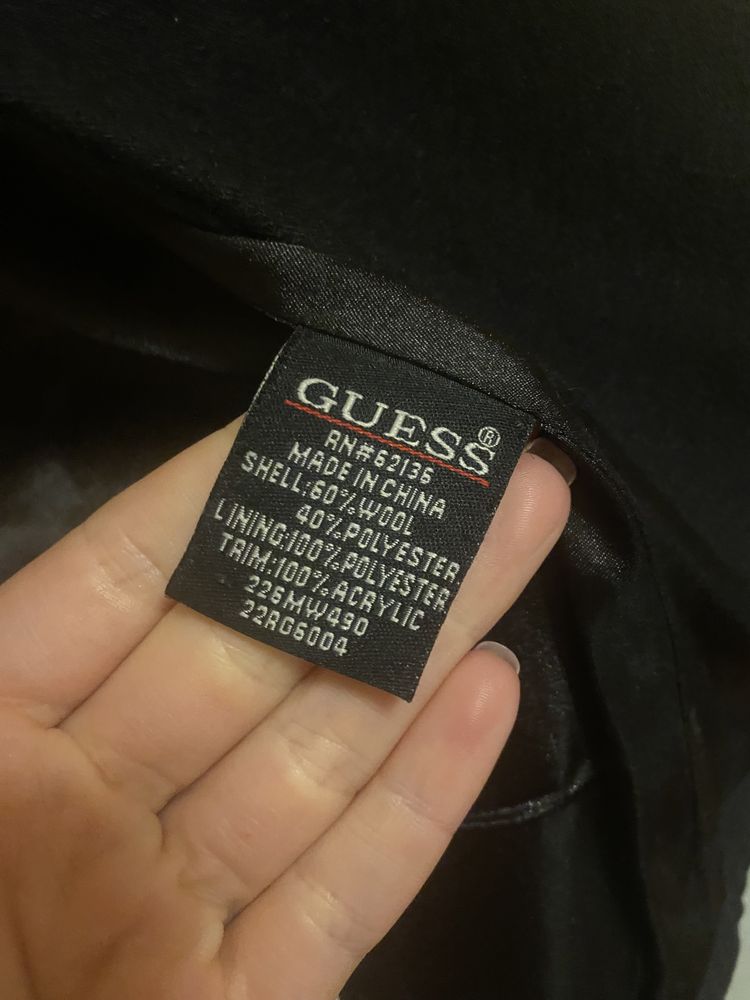 Вълнено Палто GUESS размер с/м