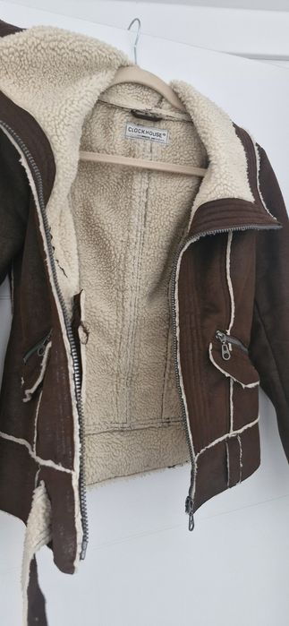 Якета с каракул H&M oversized M
