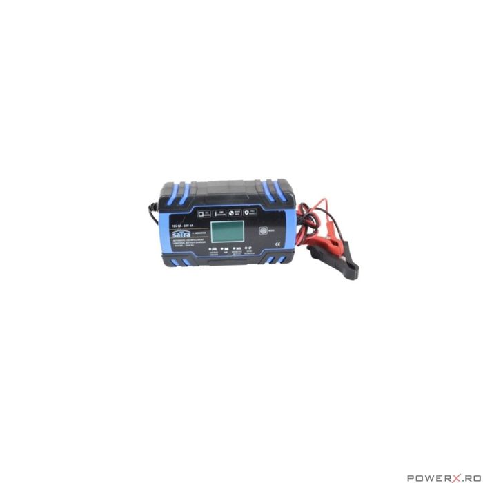 Redresor cu microprocesor,12V/24V 8A/4A, incarcator pentru baterii