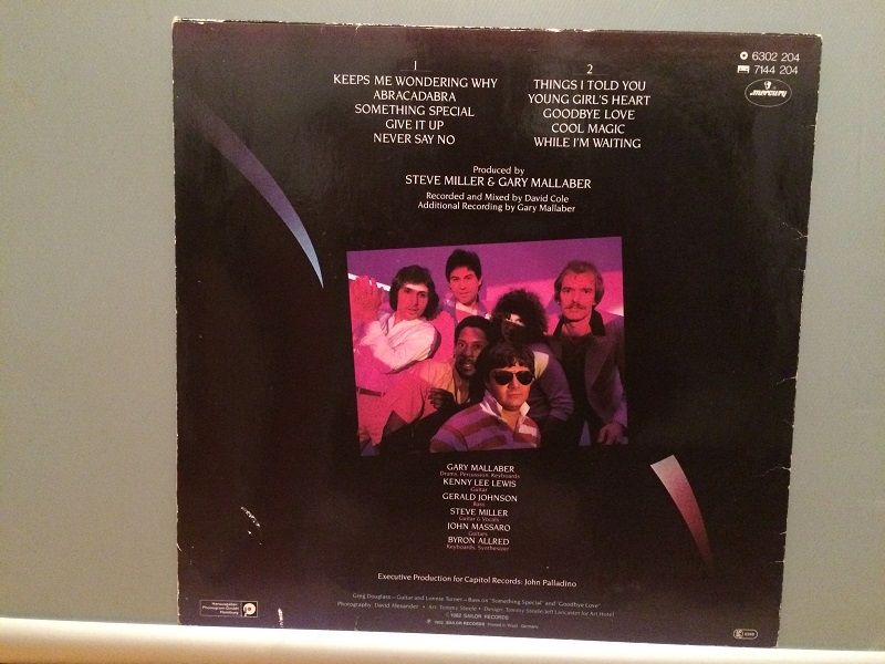 The Seve Miller Band - Abracadabra (1982/Mercury/RFG) - Vinil/NM