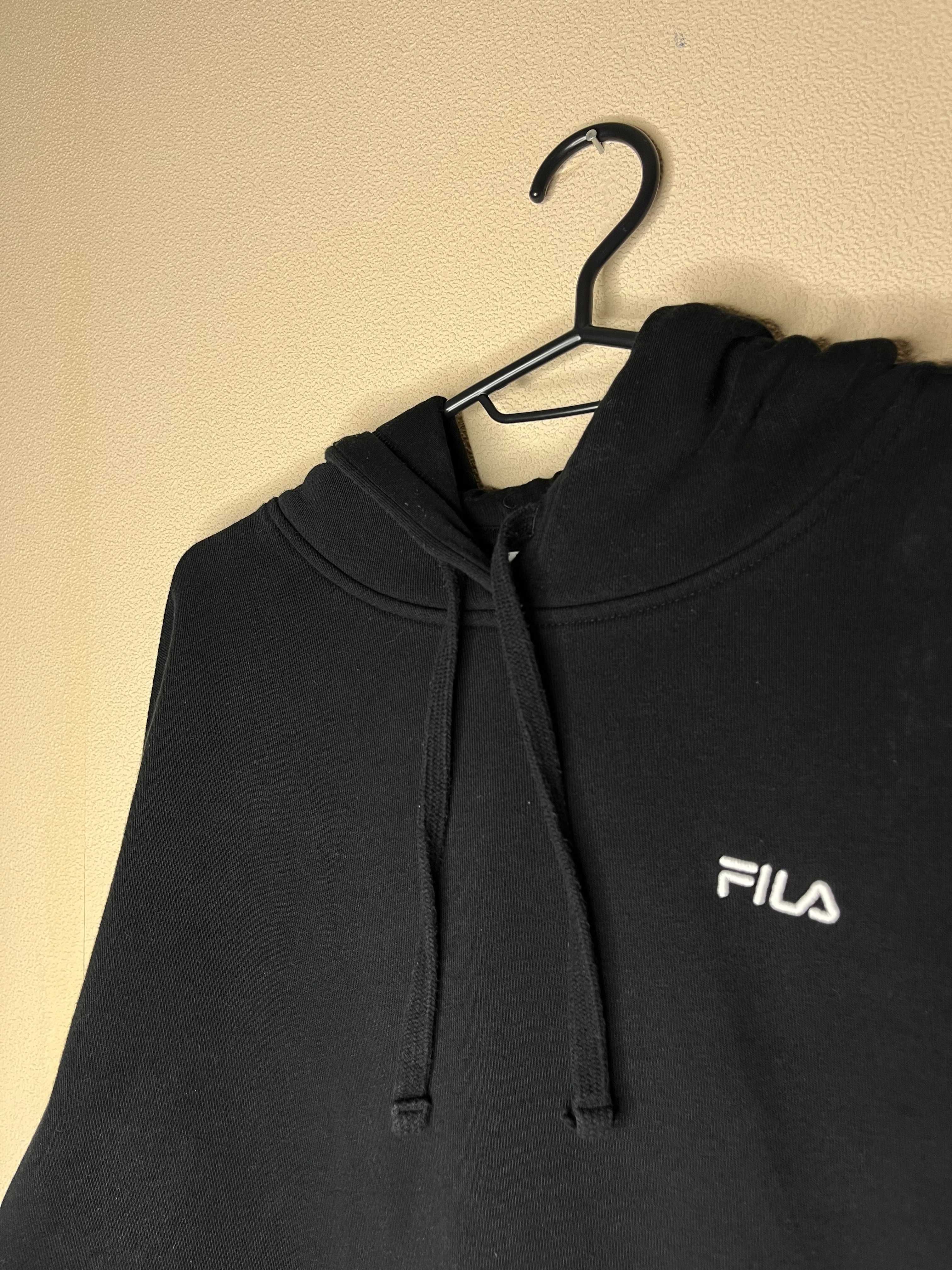 Fila Black Logo Hoodie Мъжко Горнище
