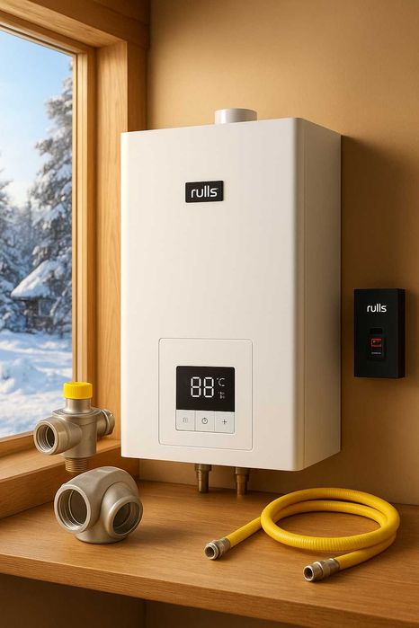 Акция! Двухконтурный Котел Rulls 24 kwt! Optom Arzon Narx