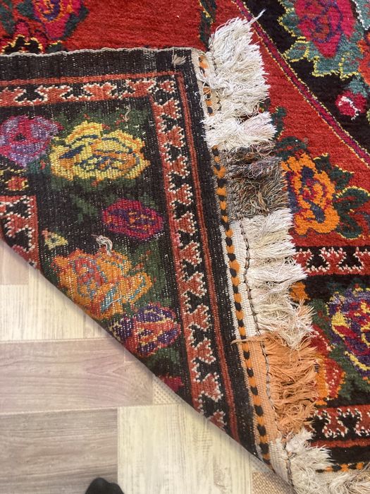 Ручная работа ковер 2*3. Мягкая на ошупь.