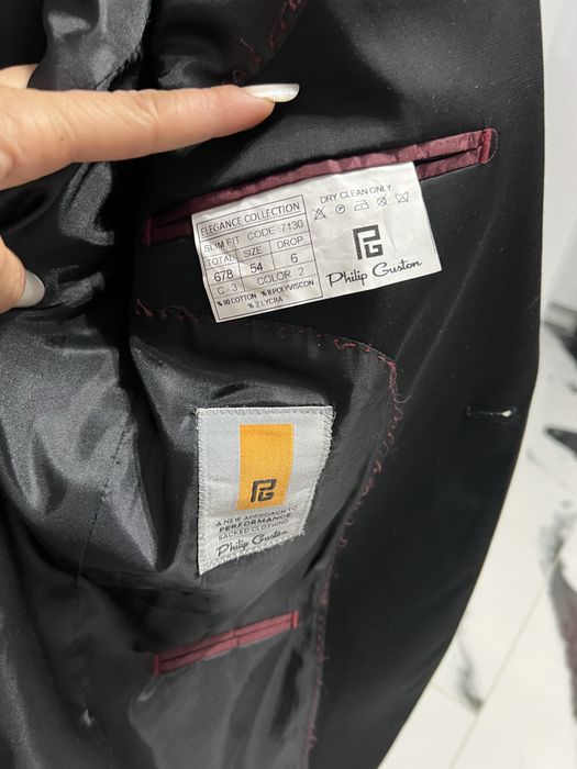 Sacou superb negru cu sclipici