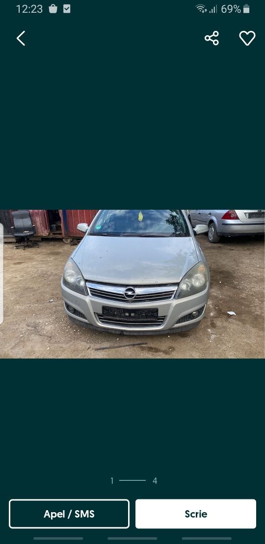 Dezmembrez Opel Astra 1.7 CDTI 101 cp