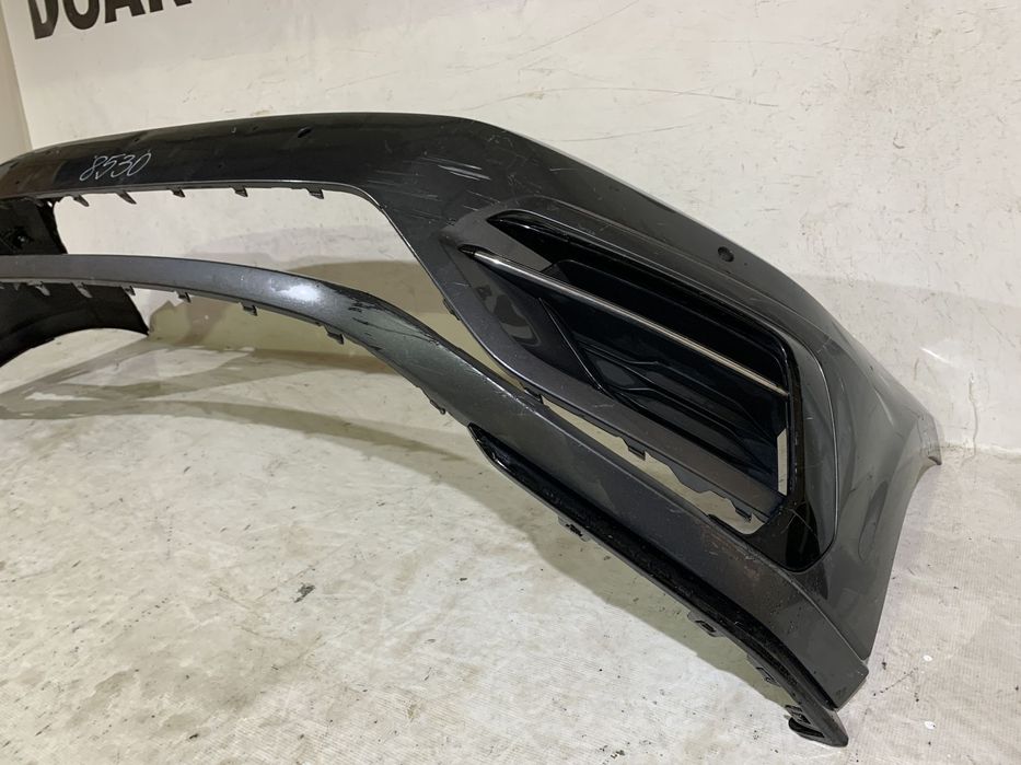 Bara fata VW Golf 7 VII, facelift, R-Line, 2017, 2018, 2019, 2020, cod origine OE 5G0807221LR, cu gauri pentru senzori de parcare (4).