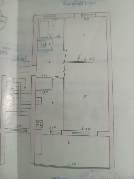 Массив феруза 2/4/4 кирпич 77серия