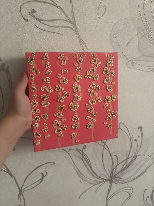 Картина с цветочками