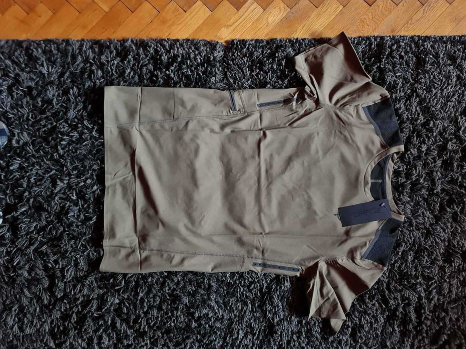 Тениска за фитнес Force velocity technical tshirt khaki