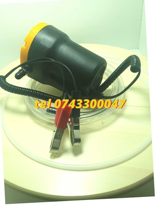 Livram Gratis  Pompa Electrica Pentru Ulei 60w 12v