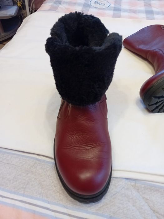 Cizmulițe de iarnă căptușite