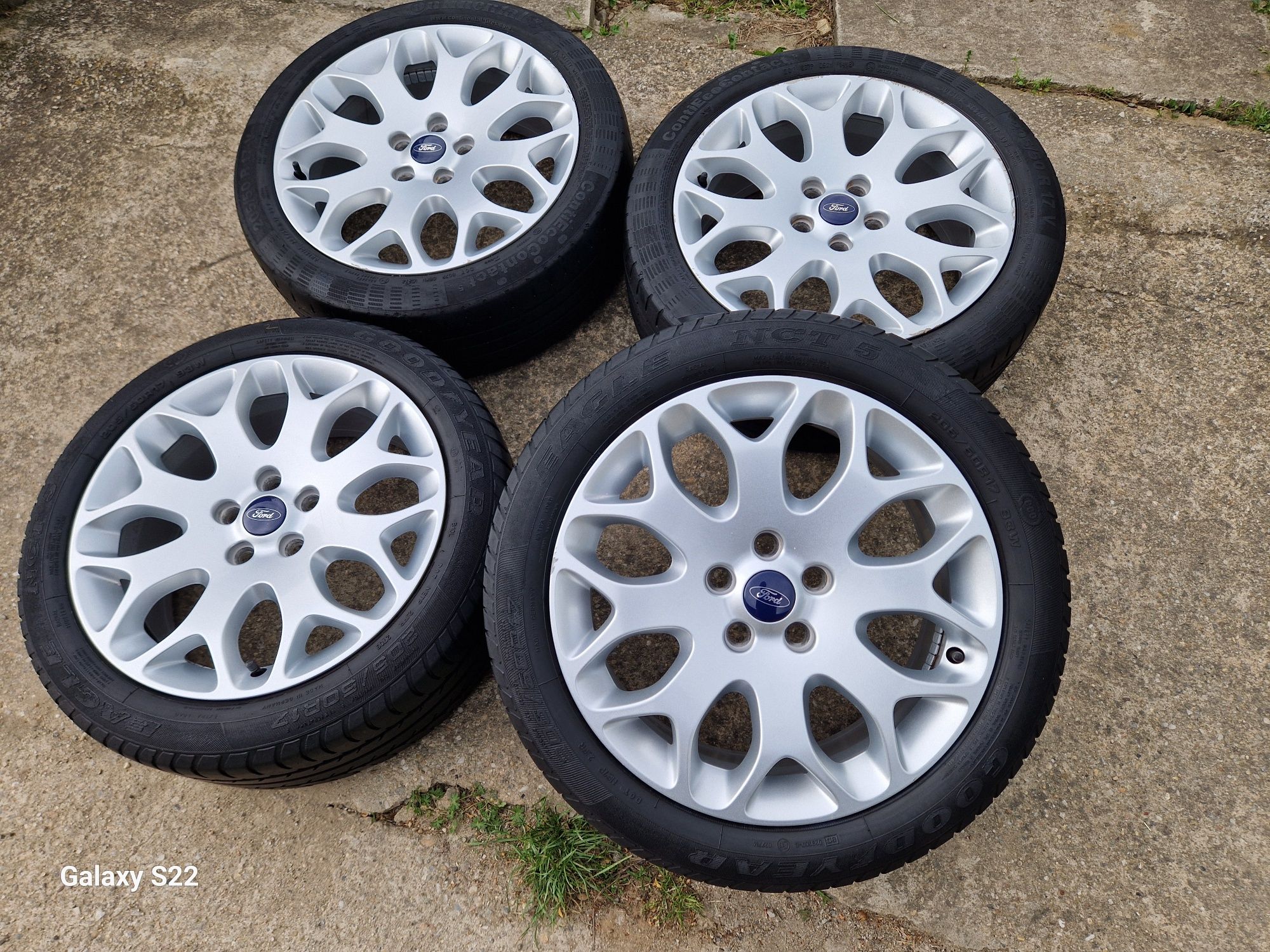 Jante Ford Focus Mondeo 5x108 anvelope vara 205 50 17