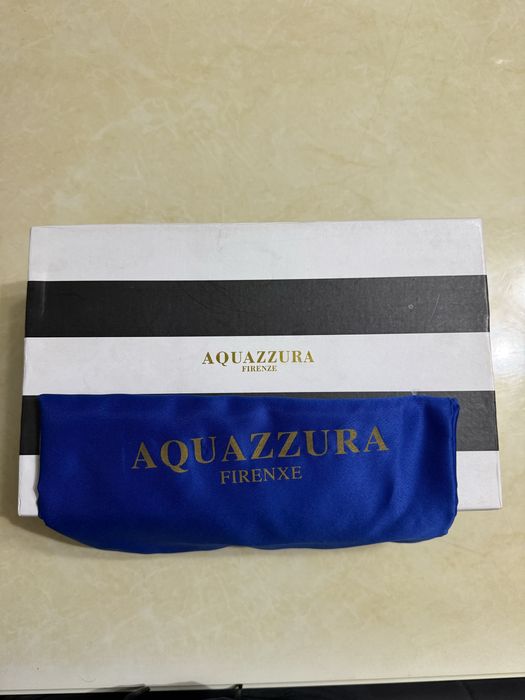 Оригинальные босоножки Aquazzura — прозрачные, серебристые, на каблуке