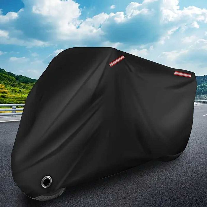 Prelata moto husa motocicleta XL groasa puf interior 230x125x95cm