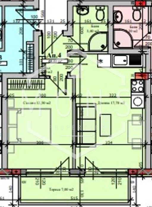 Продава се Двустаен апартамент в Велико Търново, Картала - 52 кв.м за 1595 €/кв.м - Снимка #3