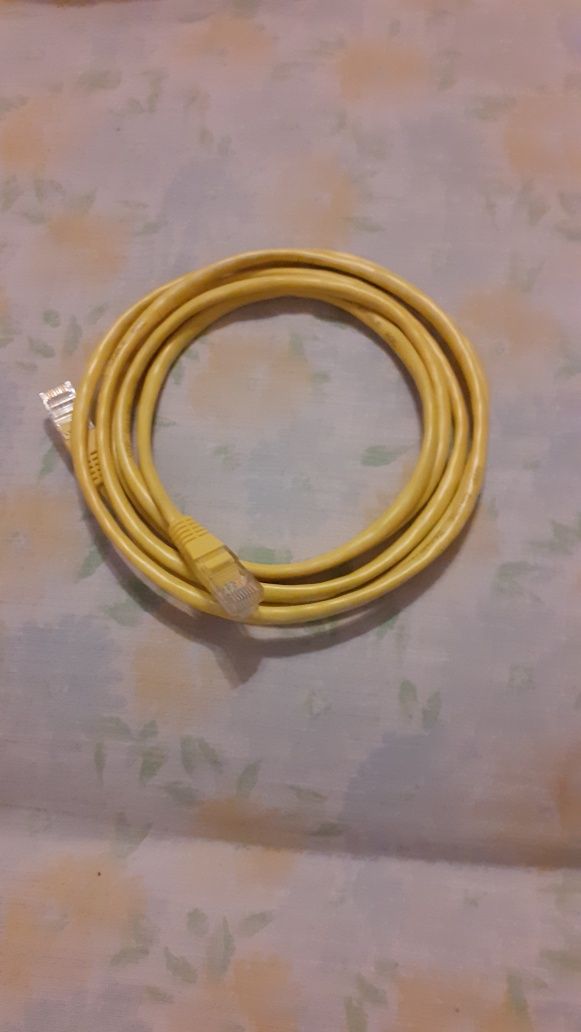 Cablu UTP internet, lungime 2m, 1.5m, cu mufe la capete, pret pe bucat