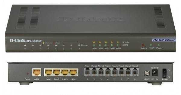 VoIP Шлюз D-Link DVG-5008S