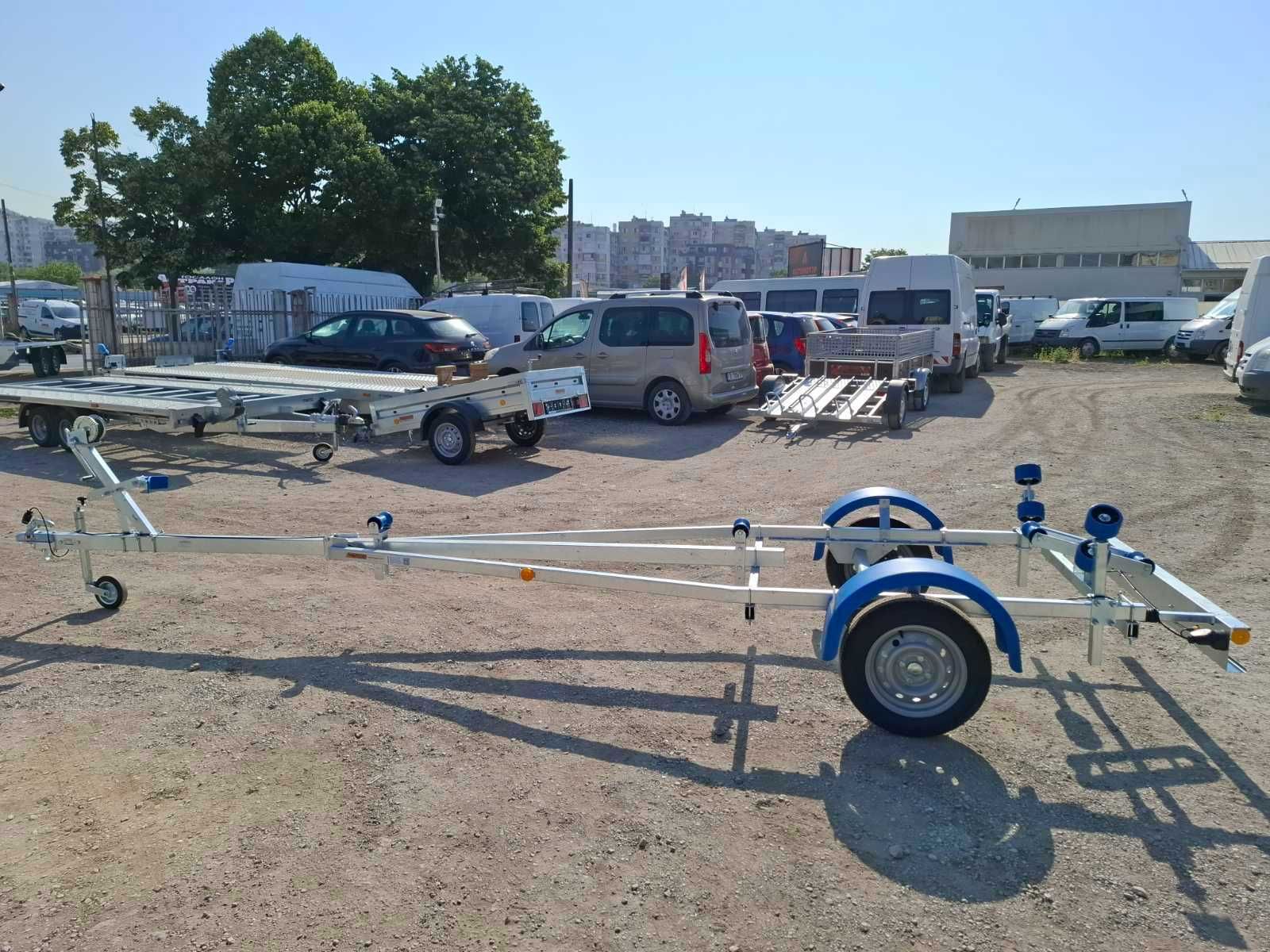 НОВ колесар за лодки до 5,2М (750КГ) Neptun N7-17 NAVY