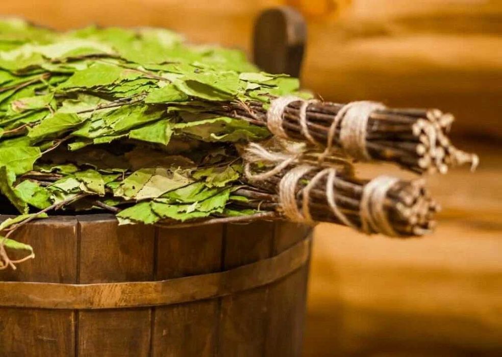 Веник банный Пихта,берёза,сирень, доставка по РК,отменное качество!