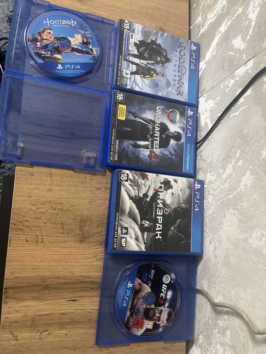 Диски пс4 в идеальном состоянии