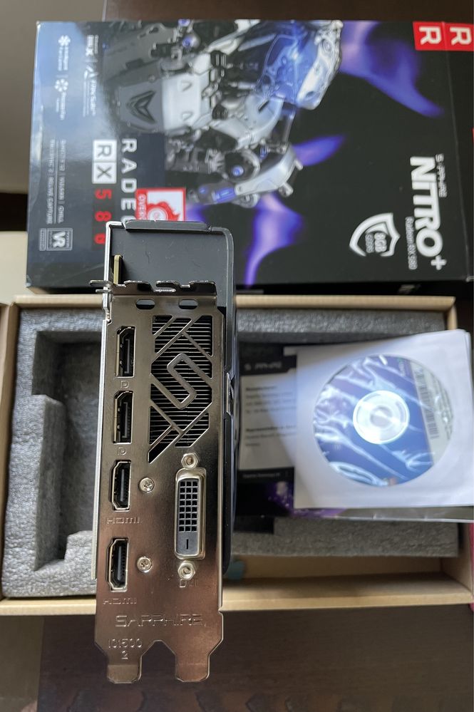 Sapphire Nitro+  Radeon RX580 8gb