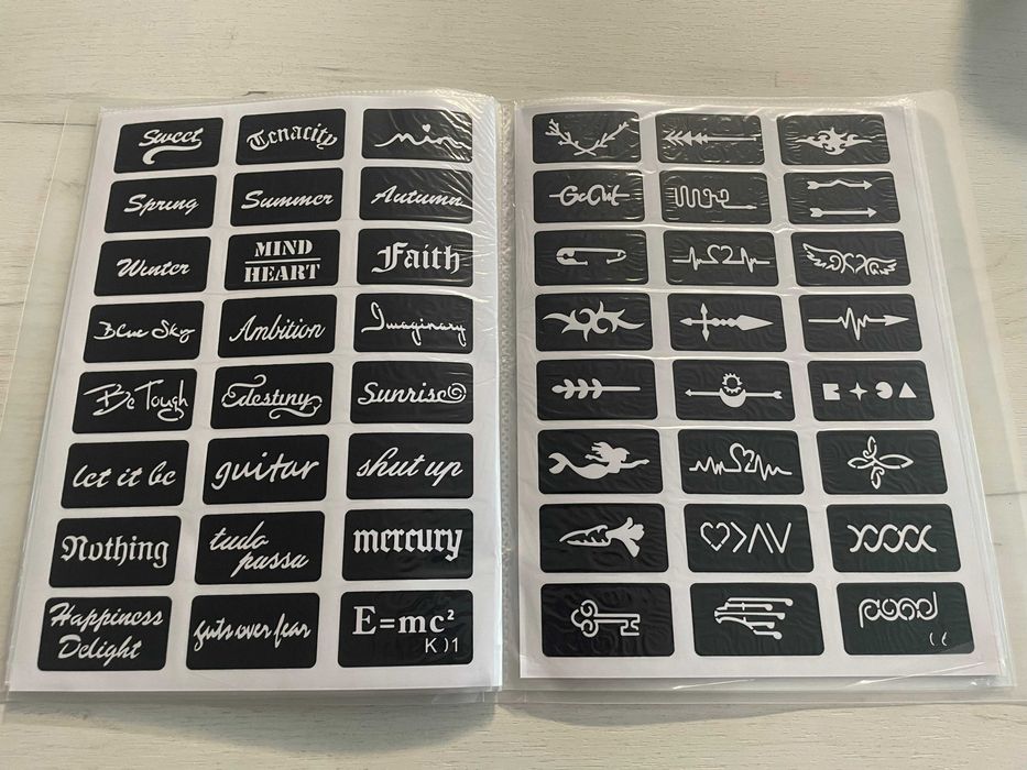 Шаблони за къна / татуировки