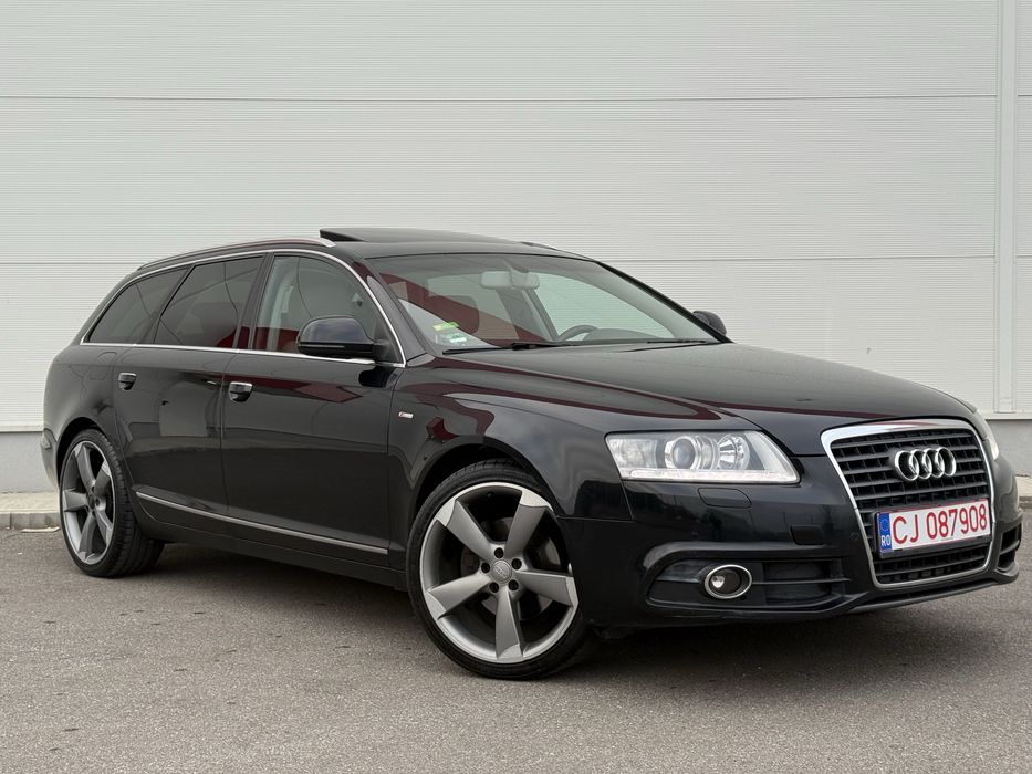 Audi A6 C6/S line/2.0TDI/Automat/Detin raport Carvertical/Jante Iarna