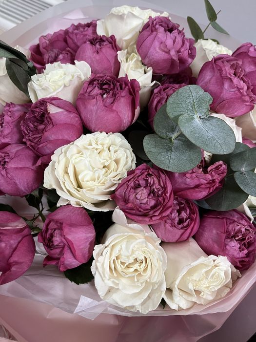Продам букет пионовидные розы