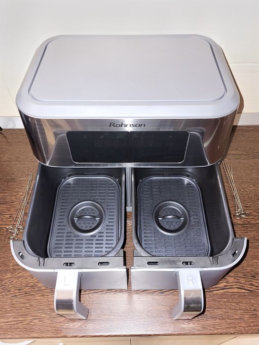 Air fryer 8.5L cu accesorii suplimentare