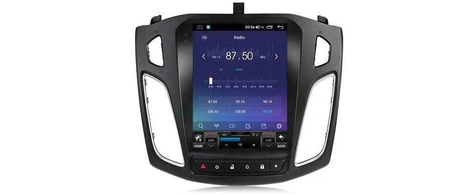 Navigatie Android TESLA Ford Focus 3 2011-2019 1/6 Gb Ram Waze Carplay
