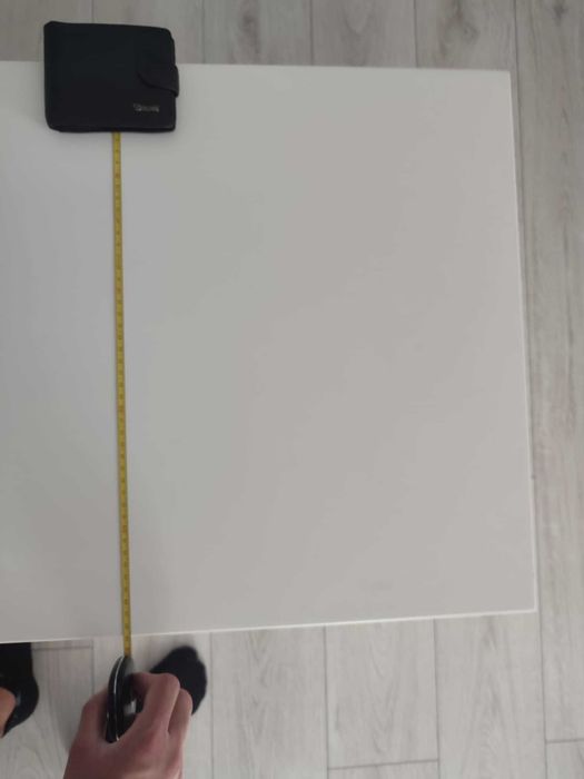 Поставка за телевизор . Бял с три отделни шкафа