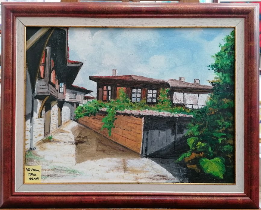 9бр.картини с маслени бои