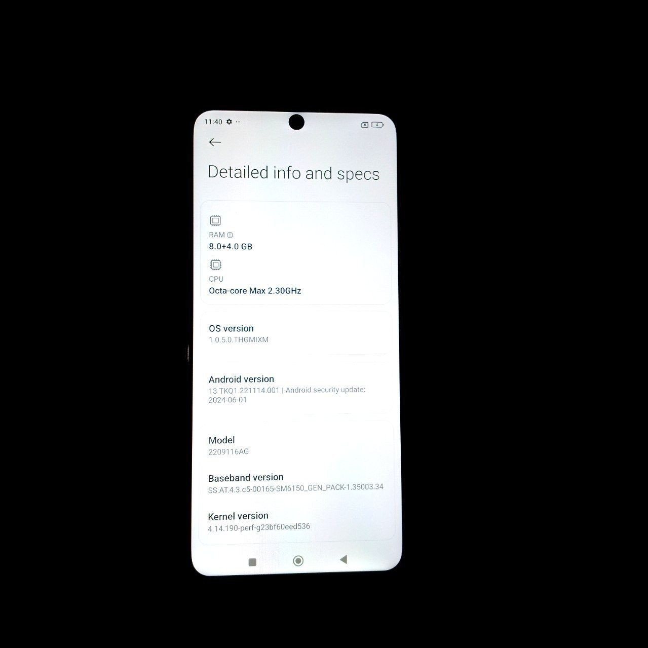 Redmi Note 12Pro sotiladi 256/8+8Gb