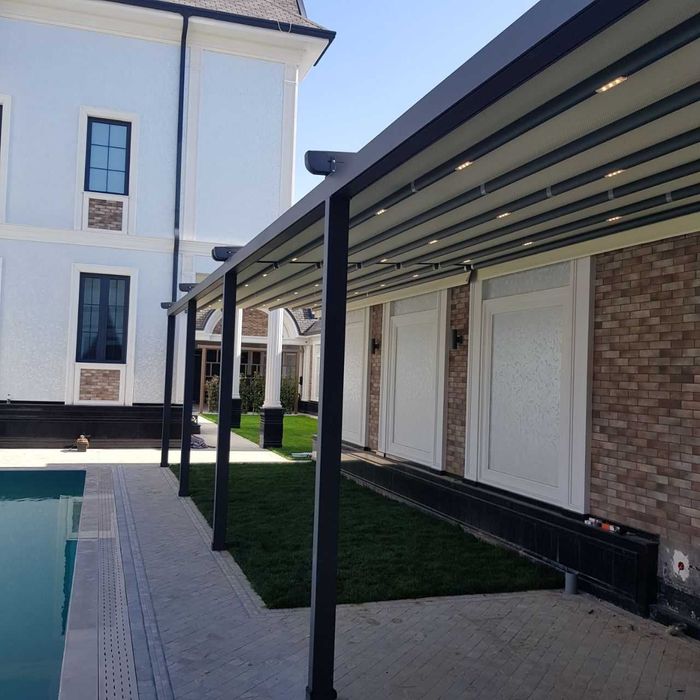 pergola, пергола, кафе зонтиклари, маркизалар, тентлар, чодир, markiza