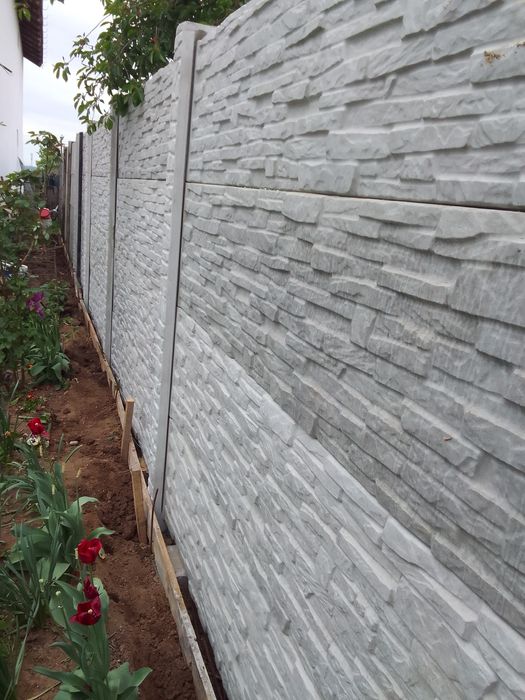 Gard de beton de buna calitate