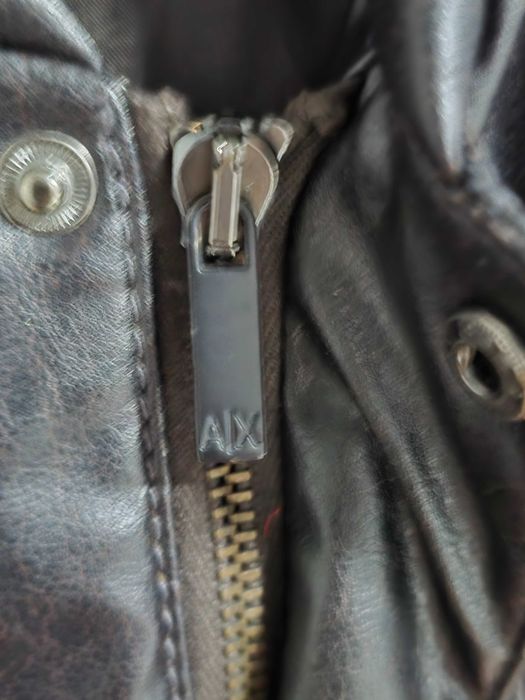 Armani Exchange оригинален дамски кожен елек