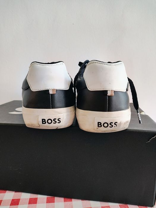 Кожени кецове Boss Gant