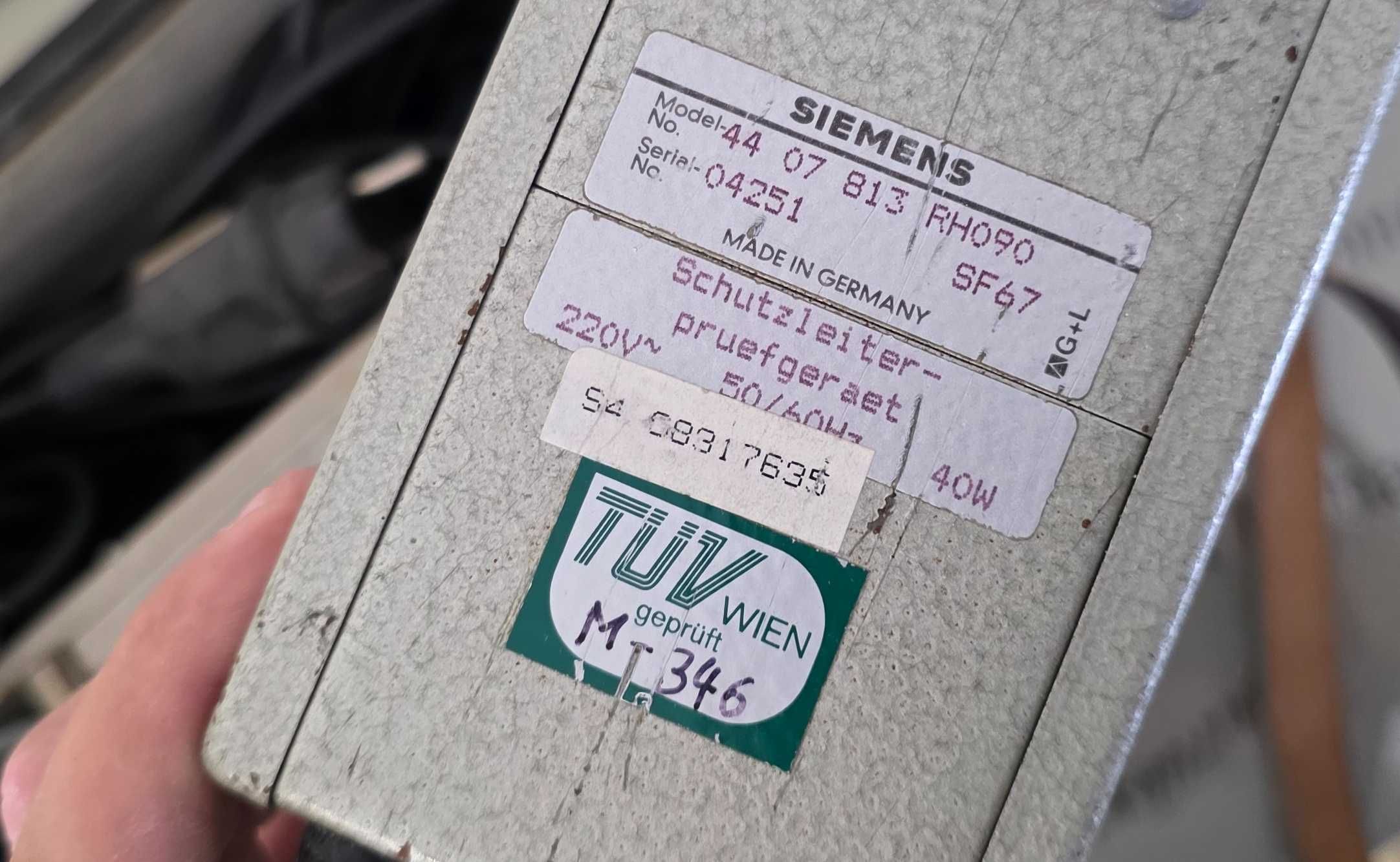 Aparat de masura Siemens 44 07 813 RH090