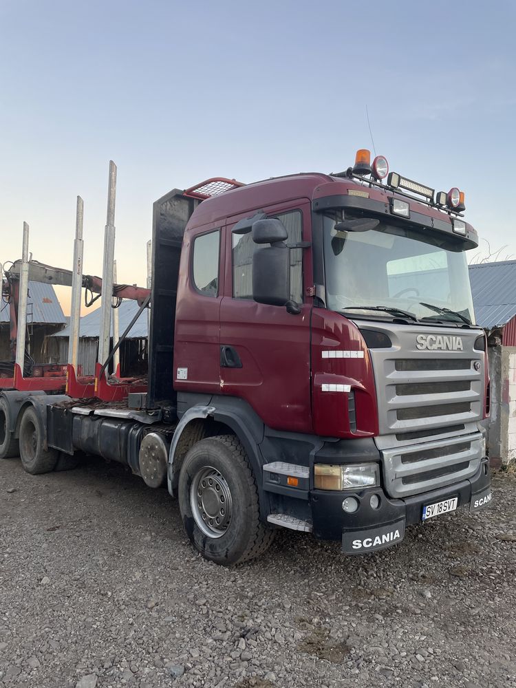 Scania v8 fara macara