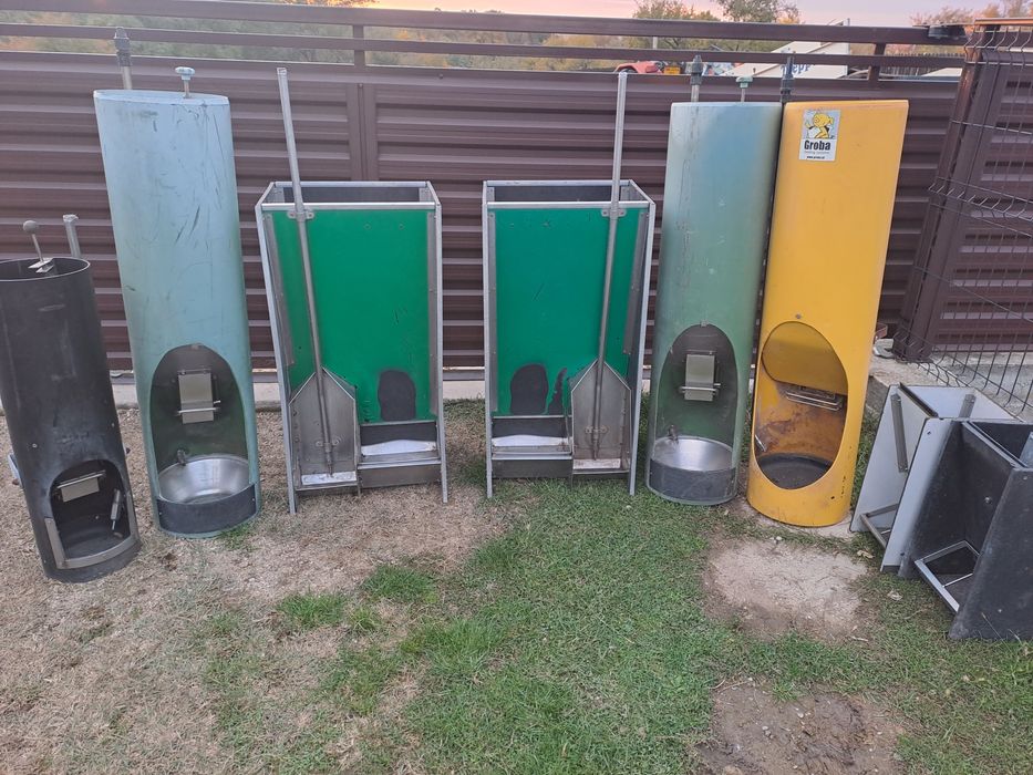 Hrănitoare semiautomate , boxa fatare , grătare 60x40