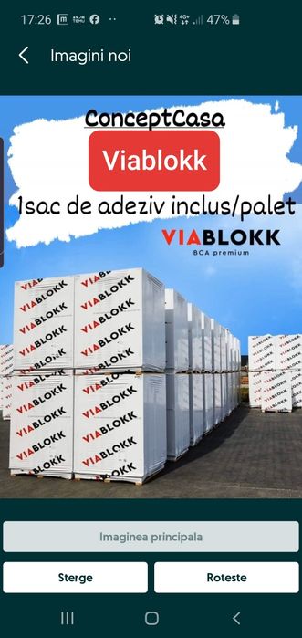 Viablokk BCA la Concept Casa adeziv inclus