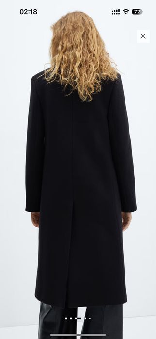 Вълнено палто ZARA MANGO XS-S размер