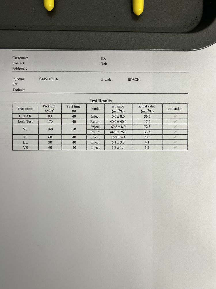 Дюзи за BMW E46/е60/61/е90/91 2,0d 150кс/163кс 3,0д 204кс проверени.