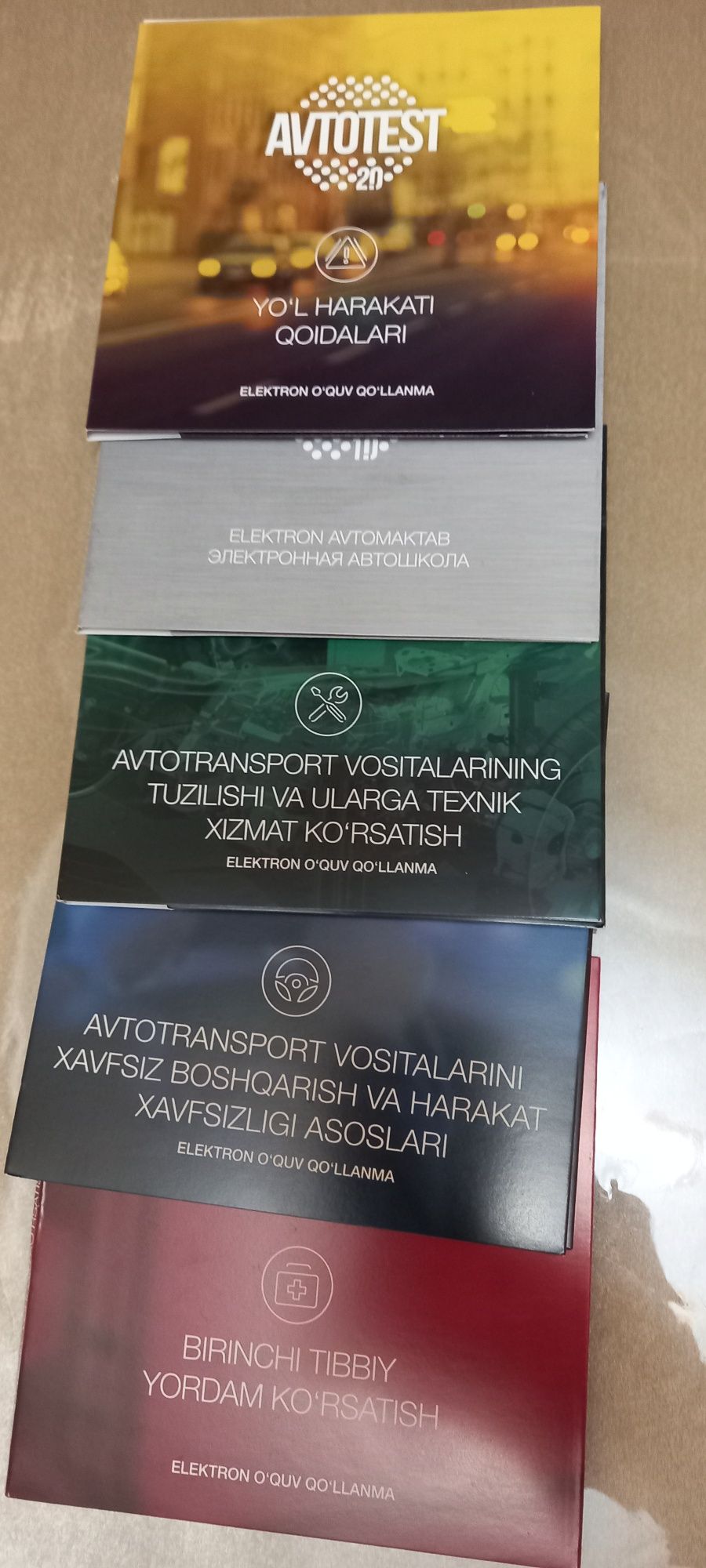 Автотест электрон ўқув қулланмаси