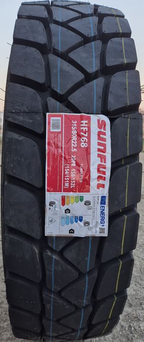 315/80 R22.5, 156L, SUNFULL HF768 20PR, Anvelope tractiune ON/OFF