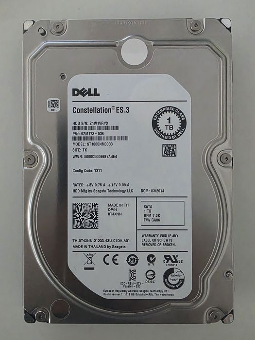 HDD DELL Constellation ES3 1 TB