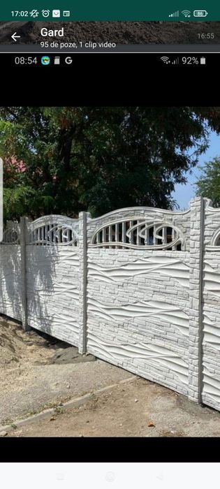 Gard garduri prefabricate montaj garduri Dâmbovița Ilfov Giurgiu Argeș