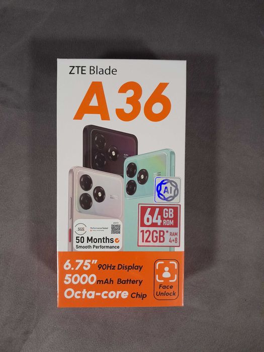 Продам ZTE Blade A36 новый
