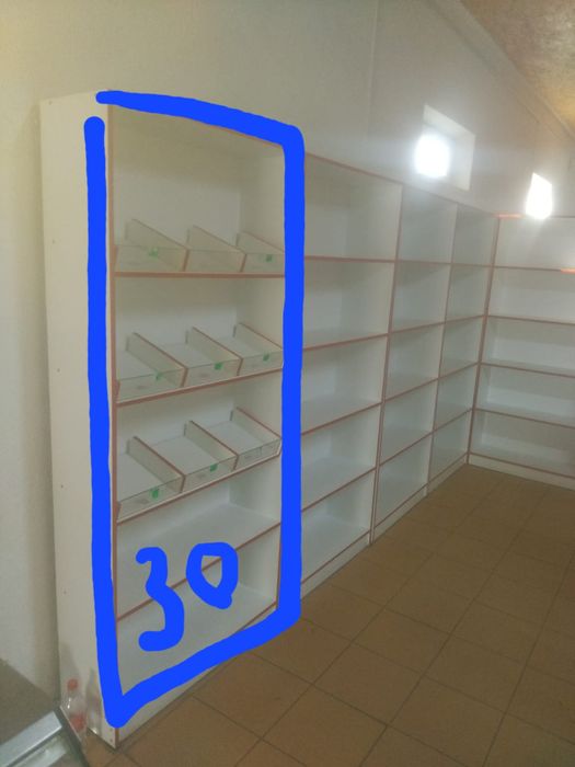Продам стеллаж, полка, морозильник
